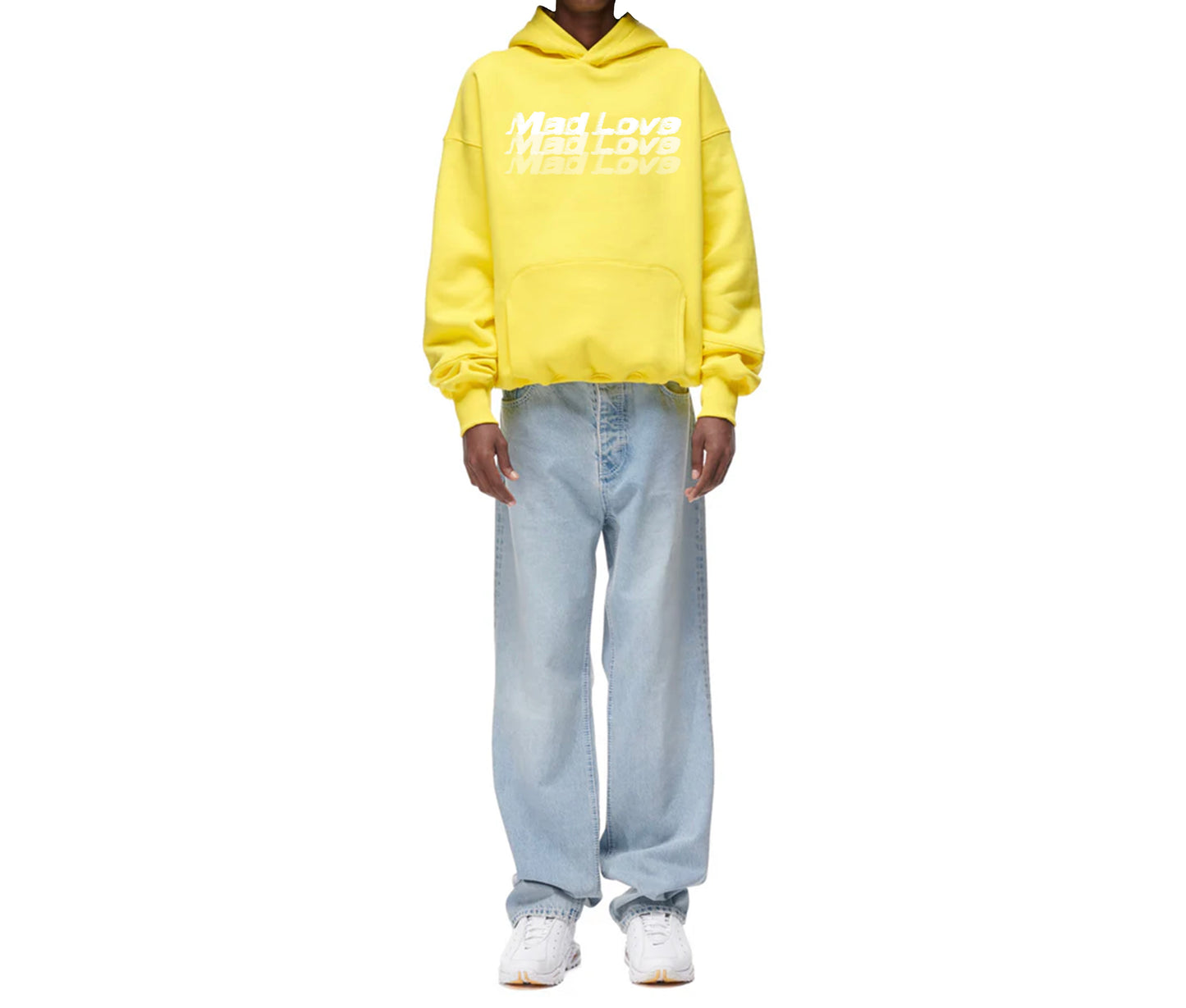 MAD LOVE HOODIE YELLOW