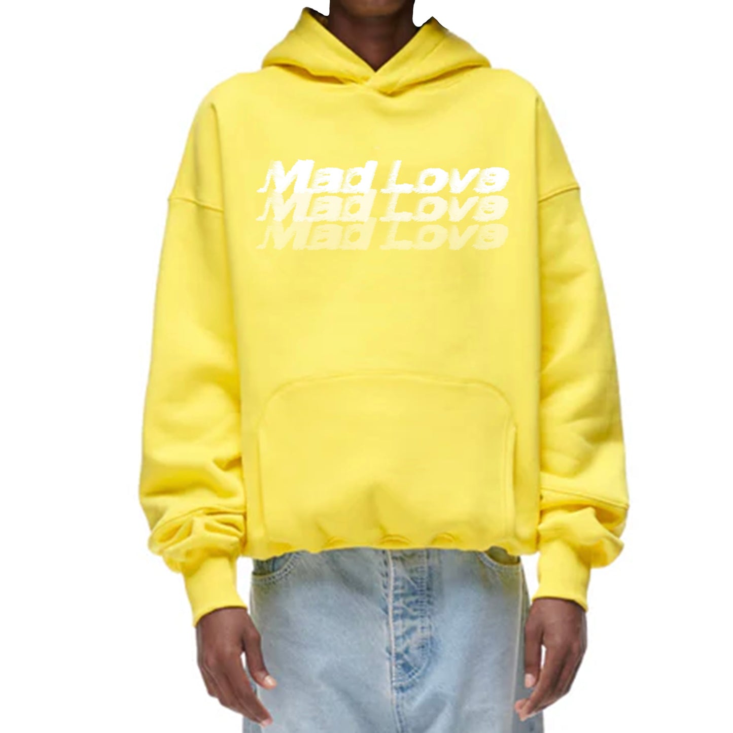 MAD LOVE HOODIE YELLOW